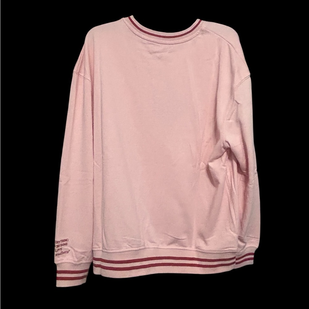 Simply Southern Strawberry Festival Embroidered Crew Neck Sweater - Size Large - Picture 3 of 6